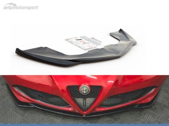 SPOILER LIP DIANTEIRO DESCONTINUADO ALFA ROMEO 4C PRETO BRILHANTE