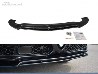 SPOILER LIP DIANTEIRO ALFA ROMEO STELVIO PRETO FOSCO