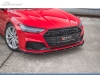 SPOILER LIP DIANTEIRO DESCONTINUADO AUDI A7 C8 LOOK CARBONO