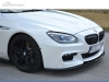 SPOILER LIP DIANTEIRO DESCONTINUADO BMW 6 F06 GRAN COUPE PRETO FOSCO