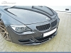 SPOILER DELANTERO DESCATALOGADO BMW M6 E63 NEGRO BRILLO