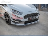 SPOILER LIP DIANTEIRO DESCONTINUADO FORD FIESTA MK8 LOOK CARBONO