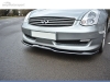 SPOILER DELANTERO DESCATALOGADO INFINITI G35 LOOK CARBONO