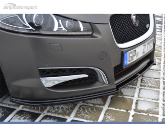 SPOILER LIP DIANTEIRO DESCONTINUADO JAGUAR XF X250 LOOK CARBONO