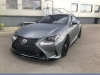 SPOILER LIP DIANTEIRO LEXUS RC LOOK CARBONO