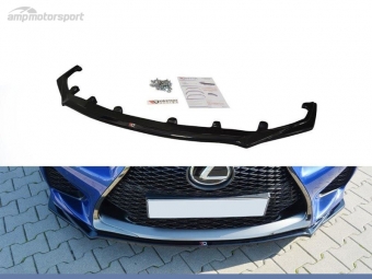 SPOILER LIP DIANTEIRO LEXUS RC F PRETO BRILHANTE