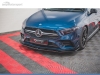 SPOILER LIP DIANTEIRO DESCONTINUADO MERCEDES A W177 A35 AMG PRETO BRILHANTE