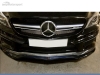 SPOILER LIP DIANTEIRO DESCONTINUADO MERCEDES CLA C117 45 AMG PRETO BRILHANTE