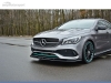 SPOILER DELANTERO DESCATALOGADO MERCEDES CLA C117 45 NEGRO MATE