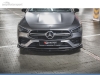 SPOILER LIP DIANTEIRO DESCONTINUADO MERCEDES CLA C118 35 AMG AERO PRETO BRILHANTE