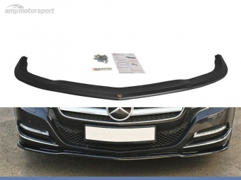 SPOILER LIP DIANTEIRO DESCONTINUADO MERCEDES CLS C218 PRETO BRILHANTE