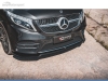 SPOILER LIP DIANTEIRO DESCONTINUADO MERCEDES V W447 PRETO BRILHANTE