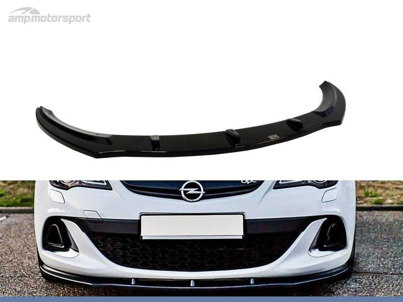 SPOILER DELANTERO OPEL ASTRA H OPC NEGRO BRILLO - AMP Motorsport