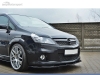 SPOILER LIP DIANTEIRO DESCONTINUADO OPEL ZAFIRA B OPC / VXR PRETO BRILHANTE