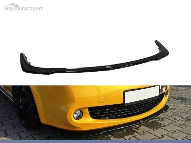  Para Renault Megane 2 RS Cupra R parachoques delantero labio 3  unids negro Spoiler Splitter : Automotriz