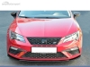 SPOILER LIP DIANTEIRO DESCONTINUADO SEAT LEON 5F LOOK CARBONO