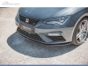 SPOILER LIP DIANTEIRO DESCONTINUADO SEAT LEON 5F LOOK CARBONO