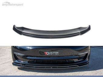 SPOILER LIP DIANTEIRO DESCONTINUADO TESLA MODEL 3 LOOK CARBONO