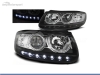 FAROIS DIANTEIROS LUZ DIURNA LED PARA HYUNDAI SANTA FE 2006-2012