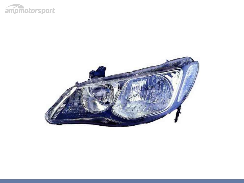 Peça - Farol Dianteiro Esquerdo Para Honda Civic Hatchback