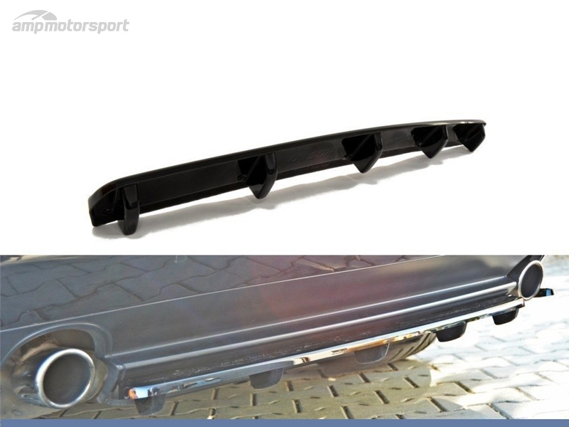 Peça - Adição Para Difusor Alfa Romeo 159 2005-2011 Preto Brilhante