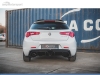 DIFUSOR TRASERO ALFA ROMEO GIULIETTA 2016-2020 LOOK CARBONO