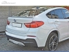 AÑADIDO DE DIFUSOR BMW X4 2014-- NEGRO BRILLO