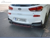 DIFUSOR TRASERO HYUNDAI I30 N 2017-- LOOK CARBONO