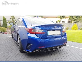 ADIÇÃO PARA DIFUSOR LEXUS RC 2014-- PRETO BRILHANTE