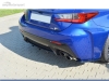 DIFUSOR TRASEIRO LEXUS RC F 2014-- LOOK CARBONO