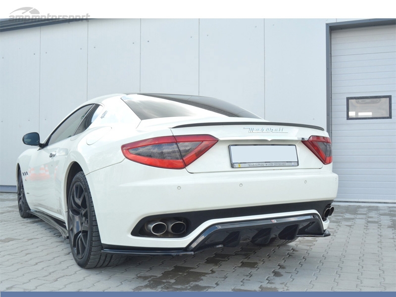 Peça - Difusor Traseiro Maserati Granturismo 2007-2011 Look Carbono