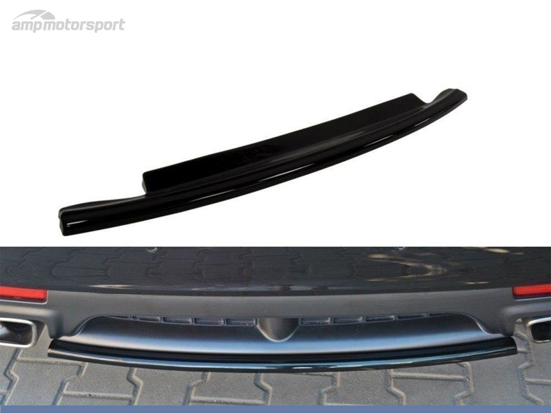 Peça - Adição Para Difusor Saab 9-3 Turbo X 2007-2011 Preto Brilhan