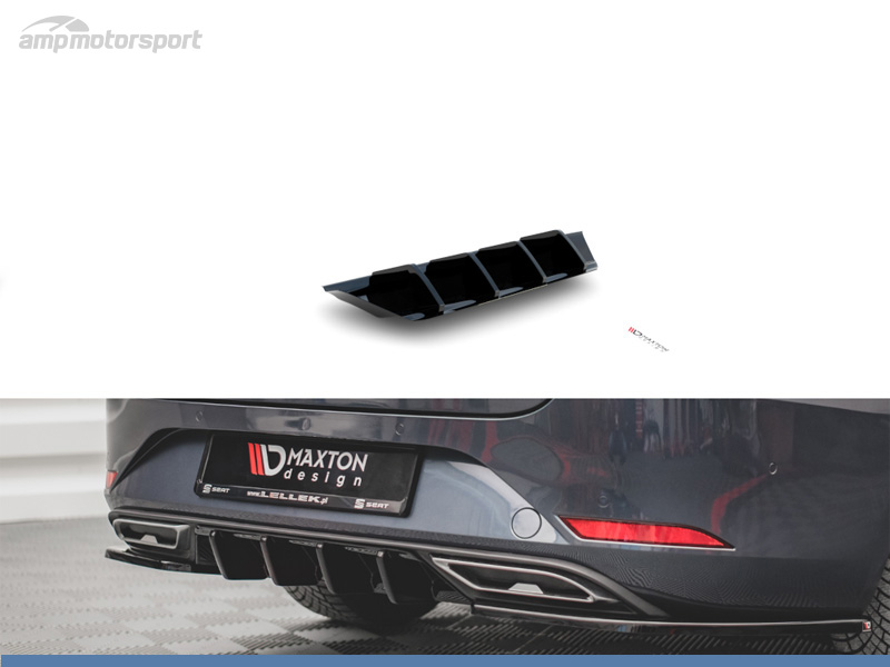 SPOILER DELANTERO SEAT LEON MK4 NEGRO BRILLO - AMP Motorsport