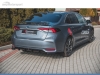 DIFUSOR TRASEIRO TOYOTA COROLLA MK7 2019-- PRETO FOSCO