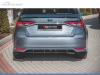 DIFUSOR TRASERO TOYOTA COROLLA MK7 2019-- NEGRO MATE