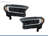 FAROS DELANTEROS FULL LED PARA FORD RANGER 15-20