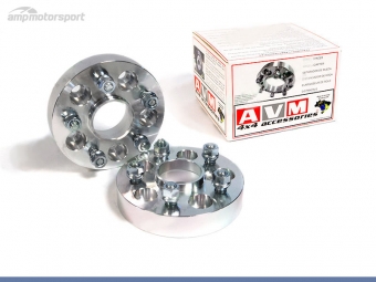 SEPARADORES DOBLE ANCLAJE AVM 31MM PARA TOYOTA RAV4