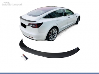 AILERON PRETO BRILHO PARA TESLA MODEL 3 17-