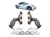 COLECTORES CON CATALIZADOR PARA PORSCHE BOXSTER 981 12-16