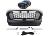 GRELHA DIANTEIRA PERFORMANCE COM LED PARA FORD RANGER T8 2019--