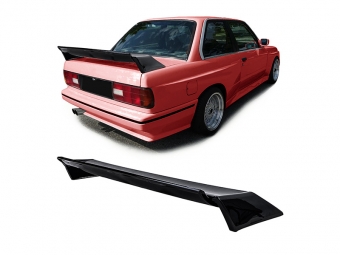 AILERON TIPO EVO PRETO BRILHO PARA BMW SERIE 3 E30 82-94