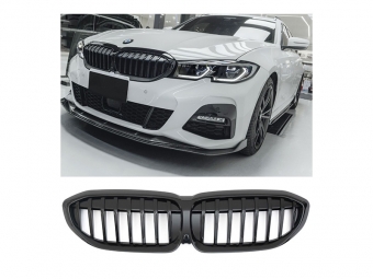 PARRILLA DELANTERA NEGRO BRILLO PARA BMW SERIE 3 G20/21 2019-2022