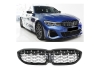 PARRILLA DELANTERA LOOK DIAMOND NEGRO CROMO PARA BMW SERIE 3 G20/21 2019--