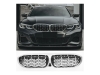 GRELHA DIANTEIRA LOOK DIAMOND CROMO PARA BMW SERIE 3 G20/21 2019--