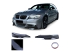 FLAPS / SPOILERS DELANTEROS PARA BMW E90/91 08-12 NEGRO BRILLO