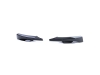 FLAPS / SPOILERS DELANTEROS PARA BMW E90/91 08-12 NEGRO BRILLO