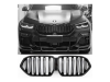 GRELHA DIANTEIRA LAMA DUPLA PRETO BRILHO PARA BMW X6 G06 2019--