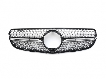 GRELHA DIANTEIRA LOOK DIAMANTE PARA MERCEDES GLC X253 2015-2019