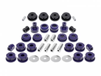 KIT SILENTBLOCKS PU PARA BMW SERIE 3 E36 M3 1991-1999 23/19MM