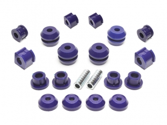 KIT DIANTEIRO SILENTBLOCKS PU PARA VW CORRADO / GOLF MK2 / GOLF MK3 / VENTO 18/10MM